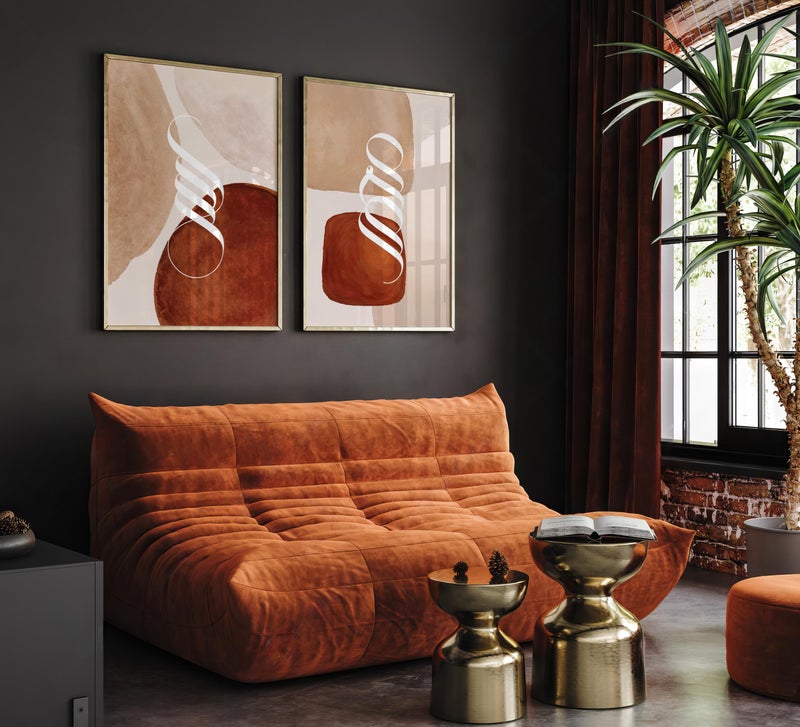 TNESSENTIAL Abstract Scandinavian Islamic Canvas Art | Allah Muhammad, Ayatul Kursi - Image 4