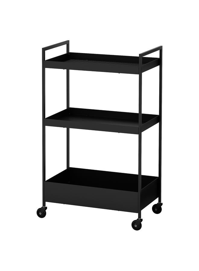 Zaboon Trolley, Black, 50.5X30X83 Cm - Image 1