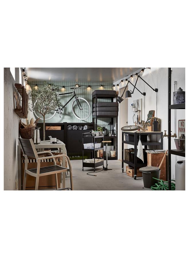 Zaboon Trolley, Black, 50.5X30X83 Cm - Image 4