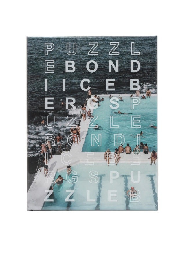 SUNNY LIFE Bondi Icebergs Jigsaw Puzzle Game | Brain Game for Kids | Mind Games | Jigsaw Challenges | Piece-It-Together Game | Outdoor Game - Image 1