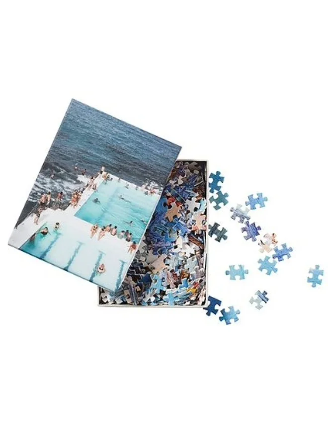 SUNNY LIFE Bondi Icebergs Jigsaw Puzzle Game | Brain Game for Kids | Mind Games | Jigsaw Challenges | Piece-It-Together Game | Outdoor Game