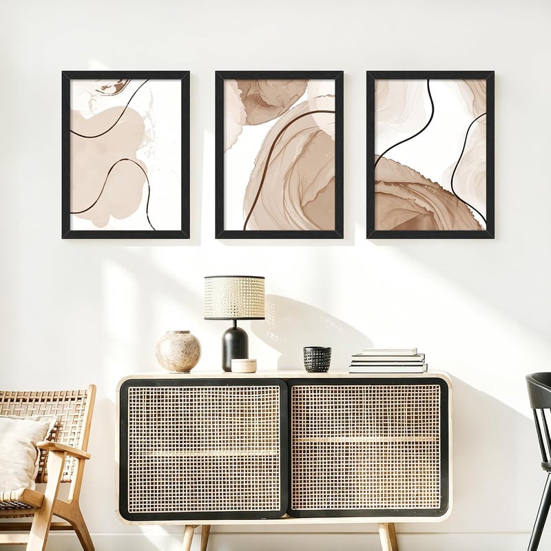 Picrit 12x16 Picture Frame Set of 12, Classic Modern Textured Black Gallery Wall Frames without Mat, Horizontal or Vertical Hanging Display for Home Decor - Image 2