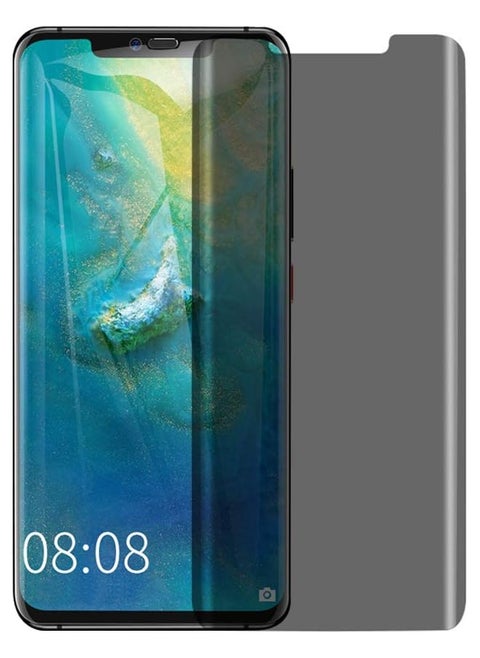 Mate 20 Pro Privacy Screen Protector Anti Spy Defender 9H Hardness Case Friendly Anti Peeking Tempered Glass Screen Protector For Huawei Mate 20 Pro Black
