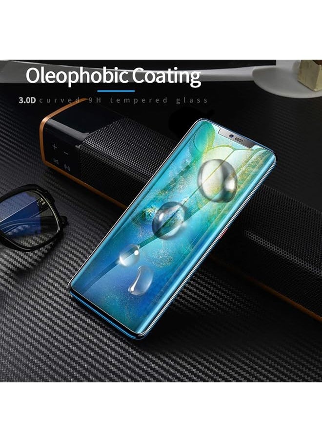 erorex - Mate 20 Pro Privacy Screen Protector Anti Spy Defender 9H Hardness Case Friendly Anti Peeking Tempered Glass Screen Protector For Huawei Mate 20 Pro Black - Image 1