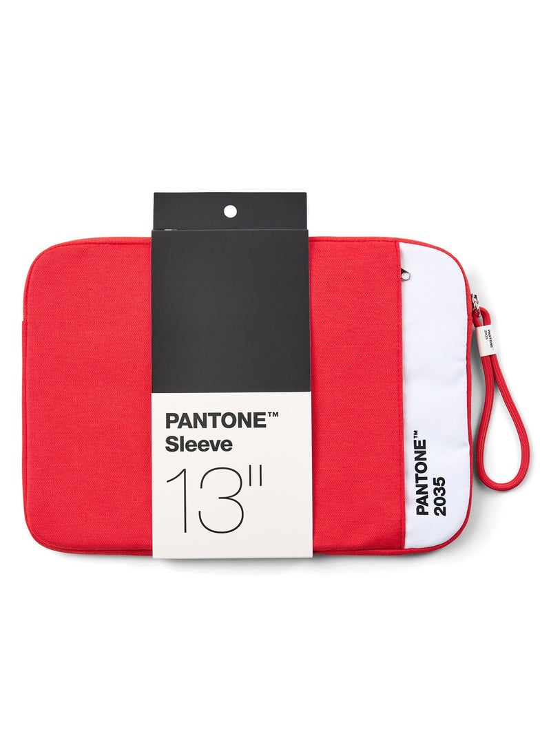 Pantone Tablet Sleeve – Colorful Everyday Protection"13 – Red - Image 1