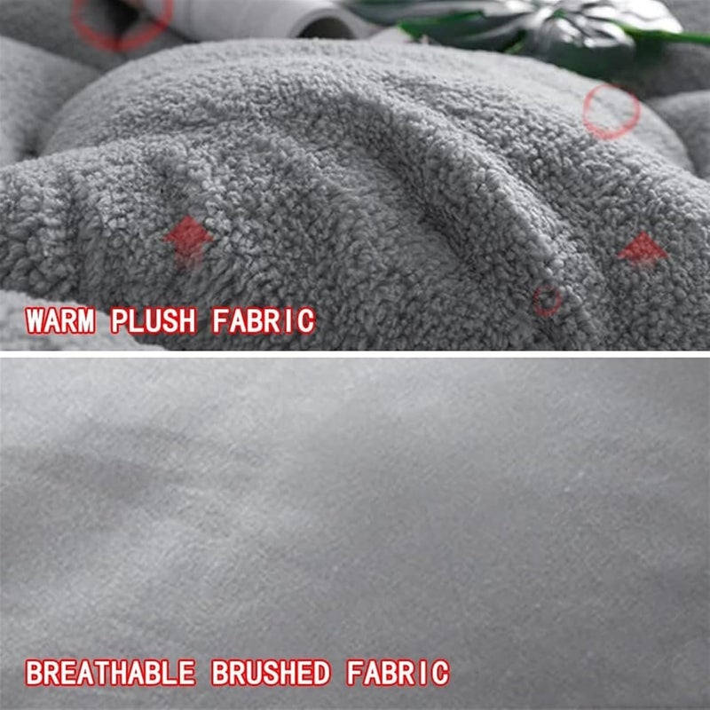 Japanese Futon Mattress,Tatami Mattress, Topper Thick Breathable Tatami Floor Mat Student Dorm Sleeping Pad Padded Portable Roll Up Bed,(Red,90x200cm 1.2kg) - Image 2