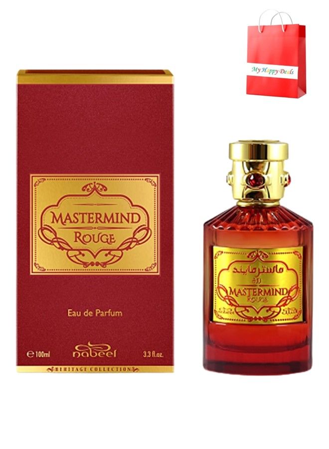 Nabeel Mastermind Rouge Eau De Parfum 100 ML For Men and Women - Image 1