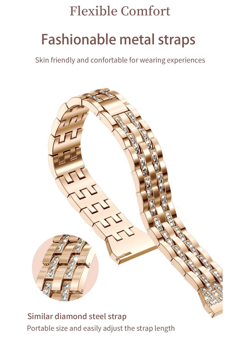 LIGE Ladies Exquisite Luxury Smartwatches Elegant Big battery Multi-functional Monitoring Metal Rose Gold - Image 5