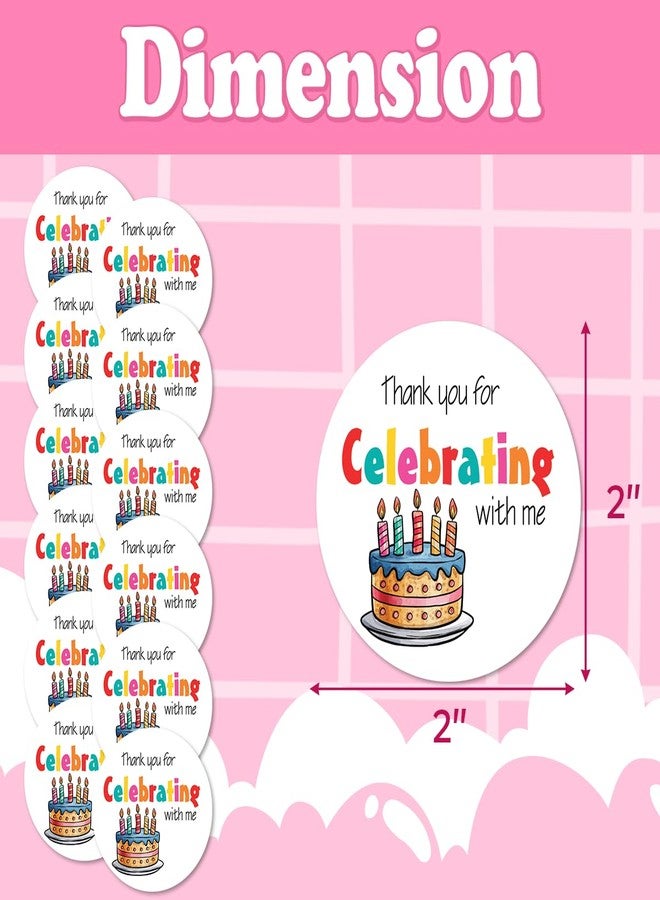 RABOWA Pack 45 Pcs Baby Shower Stickers for Party Favors Cups Gift Bags Thank You Labels Celebrating Supplies Aesthetic Sticker Round Waterproof Small Vinyl Decals Birthday Decorations - Image 2