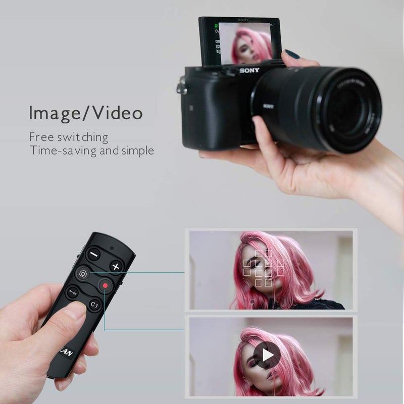 AODELAN Wireless Remote Control Camera Shutter Release for Sony ZV-E10, ZV-1, A7SM3, A7C, A7RIV, Alpha 9,7R IV,7R III, 7 III, 6600, 6400, 6100, 9 II, RX0 II, RX100 M7; Replces Sony RMT-P1BT - Image 3