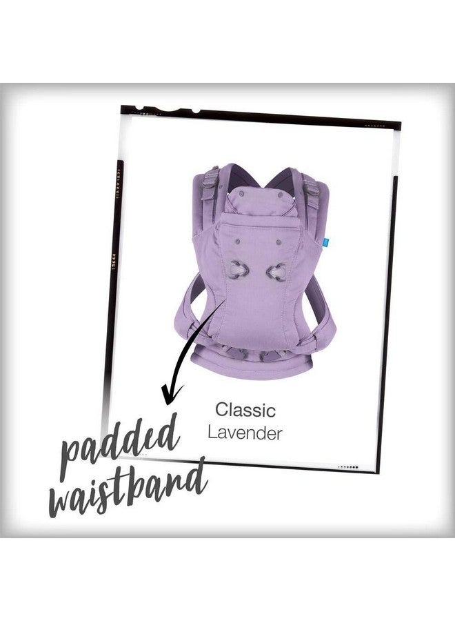 Diono We Made Me Imagine Classic, 3-in-1 Baby Carrier Newborn to Toddler With Front Carry & Back Carry, Ergonomic, Comfortable, Lavender - Image 3