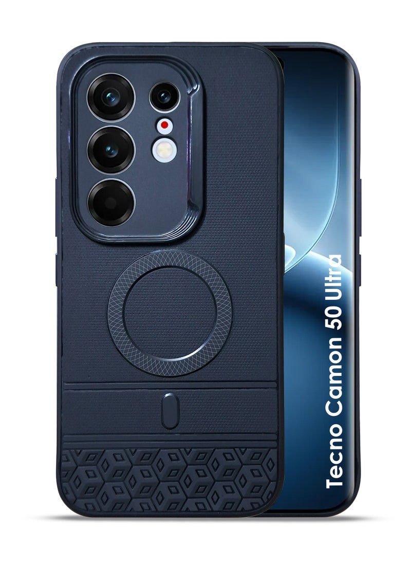 Case Tecno Camon 50 Ultra 5G Silicone Back Case Cover - TPU Silicone Case, Durable & Accurate Cut-outs - Scratch, Dust & Smudge Protection, Shockproof & Water-Proof Cover for Tecno Camon 50 Ultra 5G - Black - Image 1