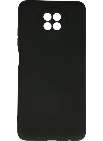 HappyCase Xiaomi Redmi Note 9 5g Case Nano Velvet Silicone Inside - Black  - Image 1