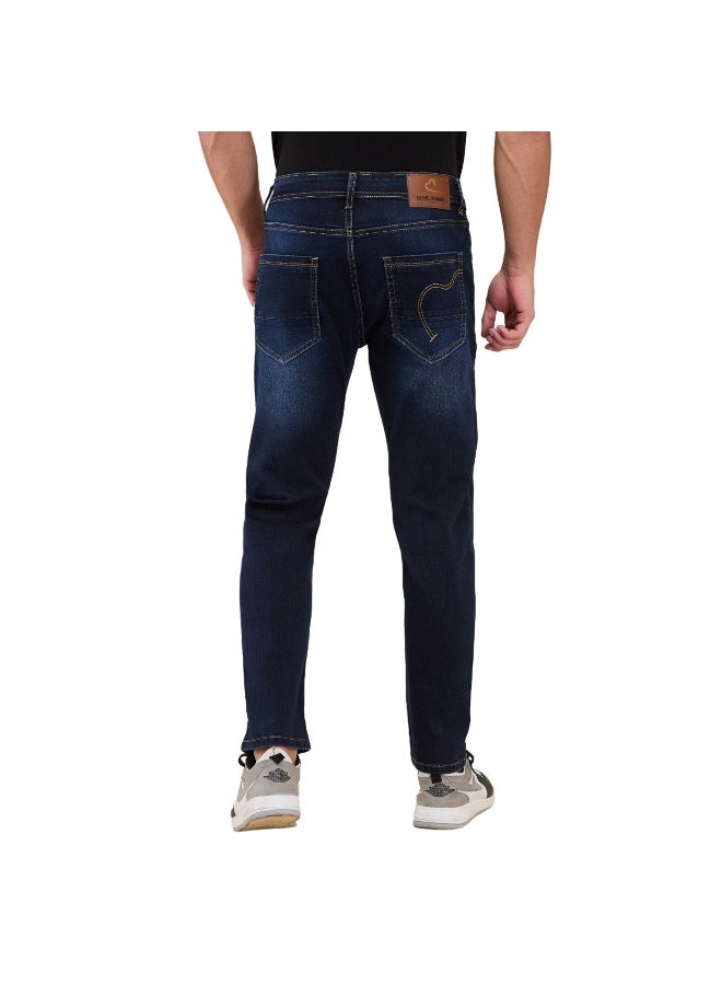 Being Human Mens Dark Tone Cropped Fit Denims - Image 3