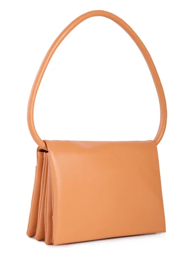 London Rag Three Fold Wrislet HandBag in Orange