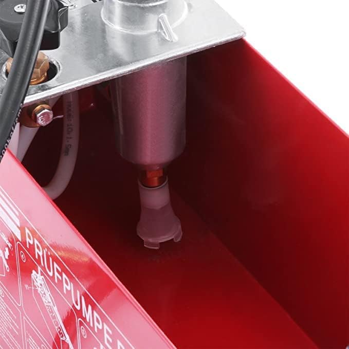 AQ AQSON مضخة اختبار الضغط الهيدروليكية اليدوية AQSON - 50 بار، 726 PSI، خزان سعة 3 جالون مع وصلة تدفق 1/2 بوصة - Image 4