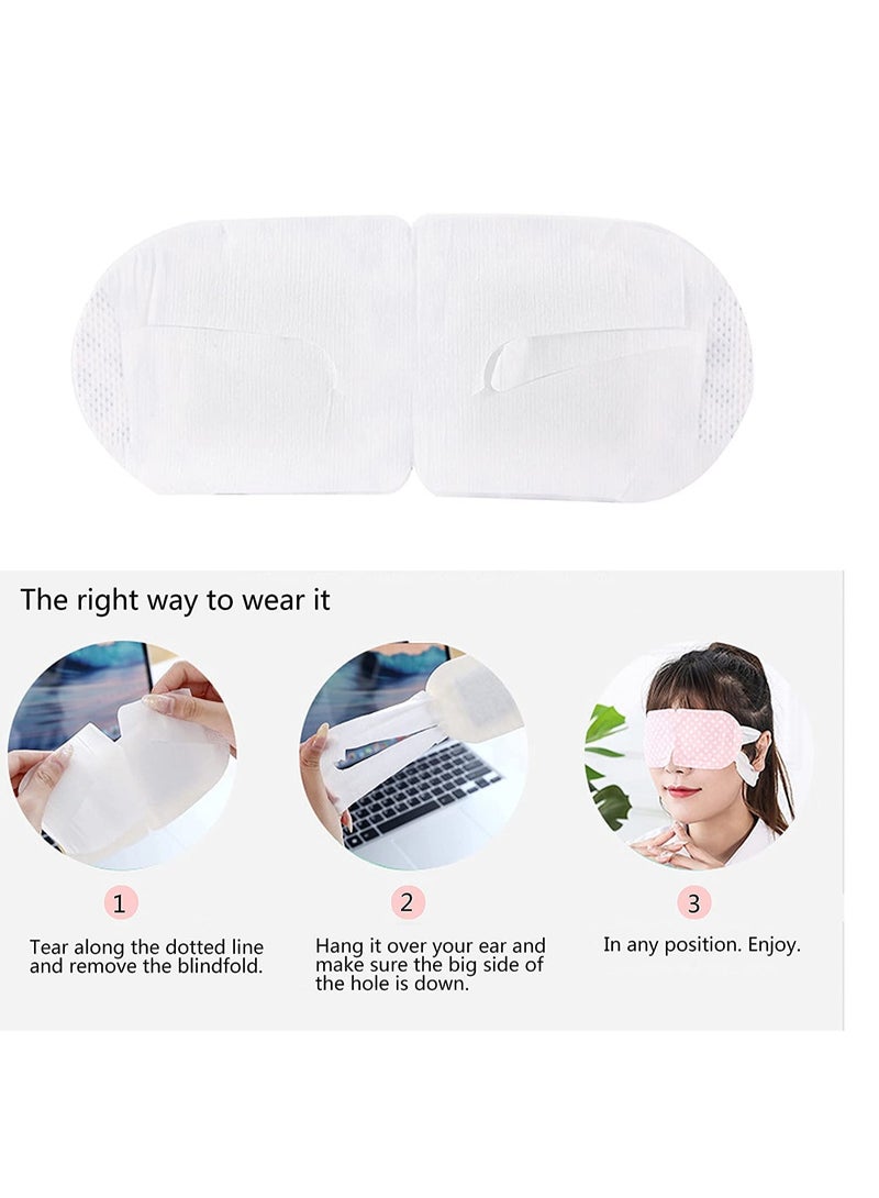 Steam Eye Mask Dark Circles Swelling Eye Mask Relieve Headache Relieve Dry Eyes Relieve stress Relieve Eye Fatigue Use Before Going to Bed Can Help Improve Sleep Quality 14 Sheets - Image 5