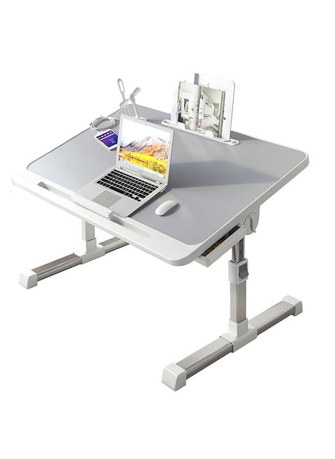 Large Laptop Stand For Bed With Fan Proglobe Lap Desk For Laptop Laptop Stand With Adjustable Height Tray For Eating And Laptops Foldable And Portable Work From Home Accessories Sz 1