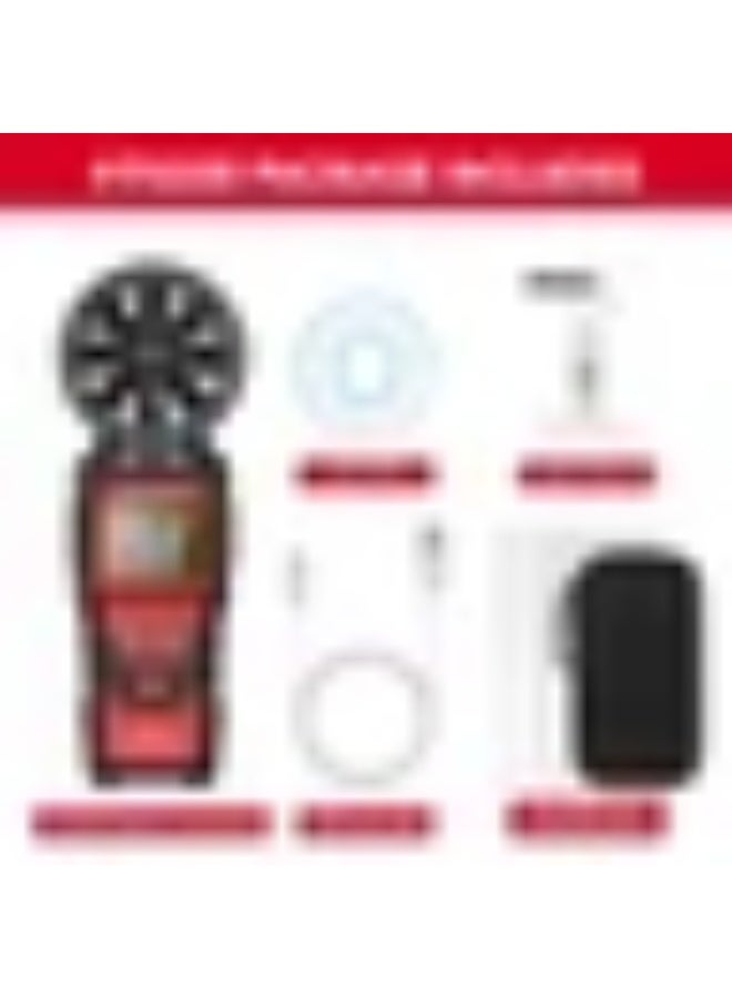 هابوتيست مقياس سرعة الرياح الرقمي المحمول HABOTEST HT625B مع شاشة LCD - Image 5