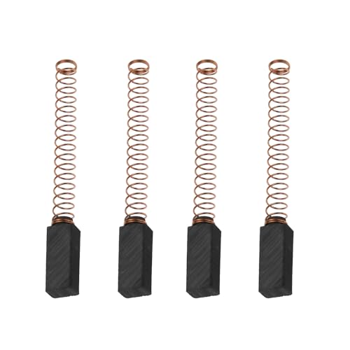 OTOTEC 4Pcs Mixer Electric Grinder Replacement Carbon Brushes Spring Carbon Brushes Size 6x16x5mm Compatible With AKA Electric RG28e RG28s RG28 RG25 - Image 1