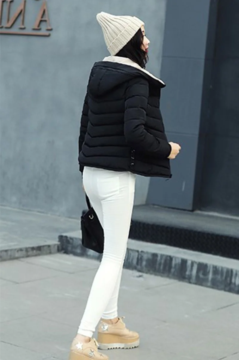 Barbora Winter Hooded Women's Puffer Jacket 1912BLACK6