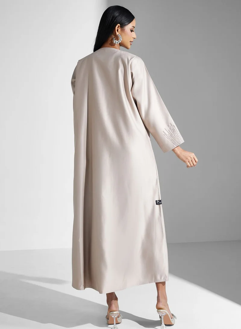 Meem by Mariyah Embellished Abaya