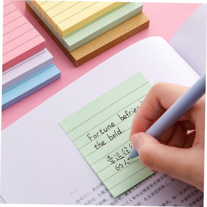 6Pcs Self Adhesive Memo Pads Tearable for Quick Reminders and Organization - Image 4