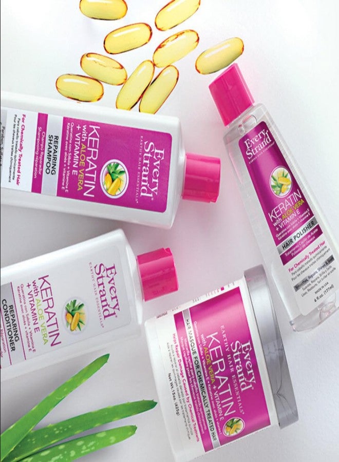 Every Strand شامبو إصلاح الكيراتين إيفري ستراند، 13.5 أونصة سائلة، 13.5 أونصة - Image 5