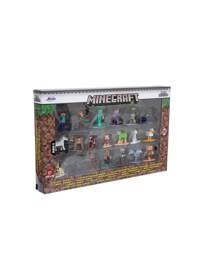 JADA Minecraft Multi Pack Nano Figures,wave 7 - 1:65 18pcs  - Image 3