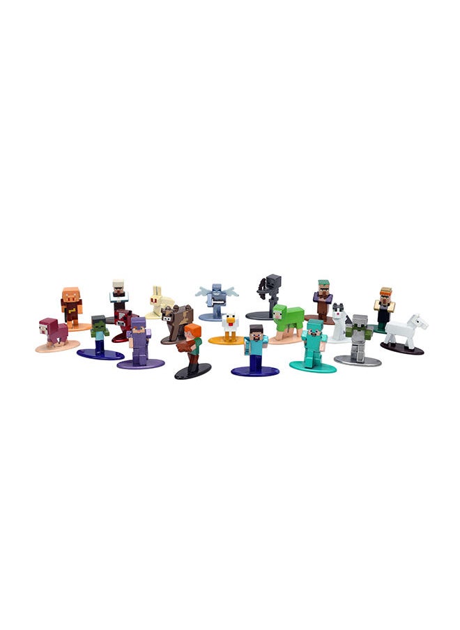 JADA Minecraft Multi Pack Nano Figures,wave 7 - 1:65 18pcs  - Image 4