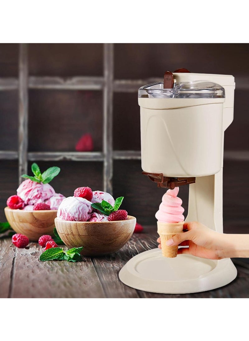 Generic - Ice Cream Makers Fully Automatic Mini Fruit Soft Serve Ice Cream Machine Simple One Push Operation Great For Making Healthy Soft Serve Sherbet - Image 1