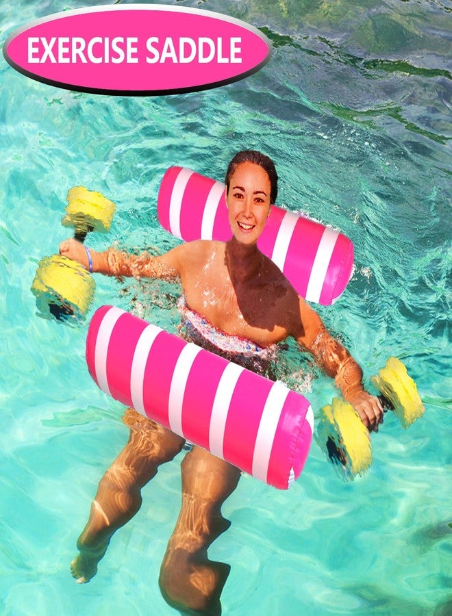 Annil 3 Pack Inflatable Pool Floats Adult Size Water Hammock,Floats for Swimming Pool,4-in-1 Multi-Purpose Pool Floating Toys,Pool Rafts Lounge Chairs Floaties,for Adults Vacation Fun and Rest - Image 4