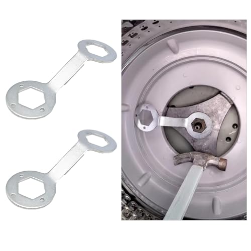 TorSor 2 Pack Washer Spanner Wrench 36mm 38mm Double-ended Hex Tub Nut Hexagon Wrenches for Washing Machine Clutch Repair Install Disassembly Tools - Image 4