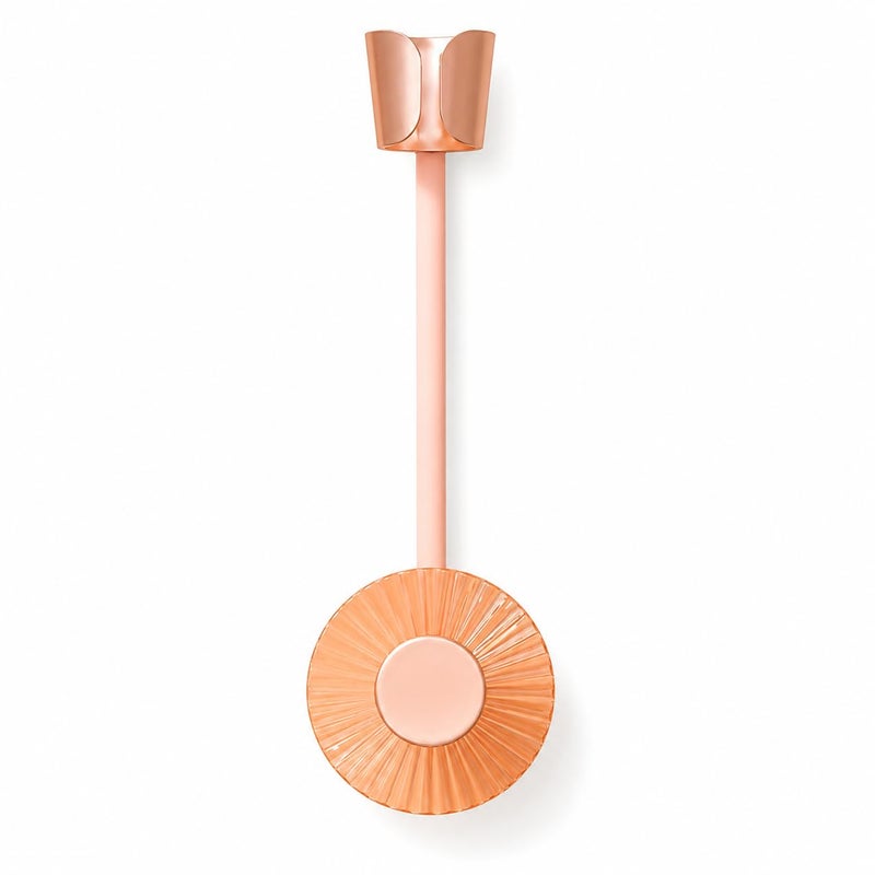 Wall Mounted Hair Dryer Holder, No-Drill Hair Dryer Stand for Bathroom, Self Adhesive Blow Dryer Organizer, Universal Hair Styling Tool Storage Rack, Luxury Bathroom Accessory - Image 1
