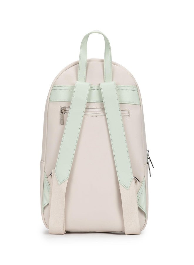 fastrack Dual-Tone Backpack for Men & Women | Lightweight Structured Bag with Main Compartment, Front Flap Pocket & Side Bottle Holders | Minimal Everyday Backpack for College, Work & City Life - Image 5