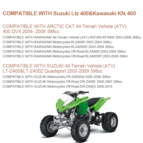 Waterwich ستارتير WATERWICH متوافق مع سوزوكي LTZ كاواساكي Kfx 400 2003 2004 2005 2006 2007-2015 بديل 31100-29F00 21163-S004 - Image 2