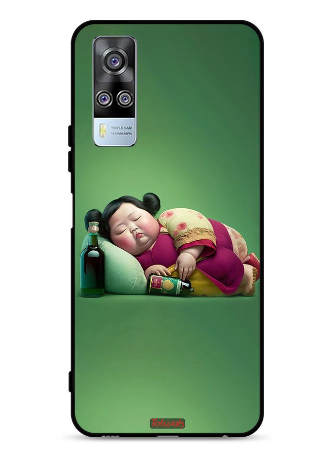 Tolwak vivo Y51 2020 Protective Case Cover Fatty Baby Girl - Image 1