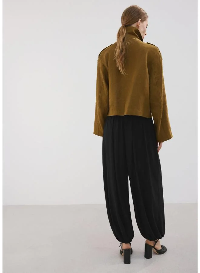 مانجو Mid-rise harem pants