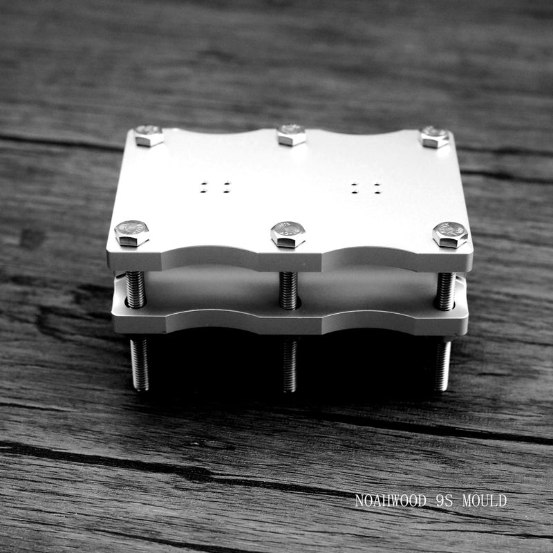 Noahwood Handmade Fingerboard Deck 97x35.5mm 6-Layer Color Maple Pro Deep Concave Creative Design Mini Skateboard (X-Sport) - Image 4