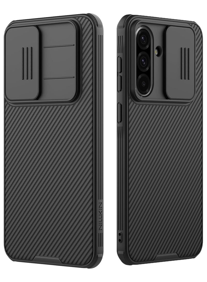 نيلكين جراب  نيلكين كام شيلد برو مع قطعه جرار لحمايه الكاميرا  لموبايل Samsung Galaxy A56    (اسود) - Image 1