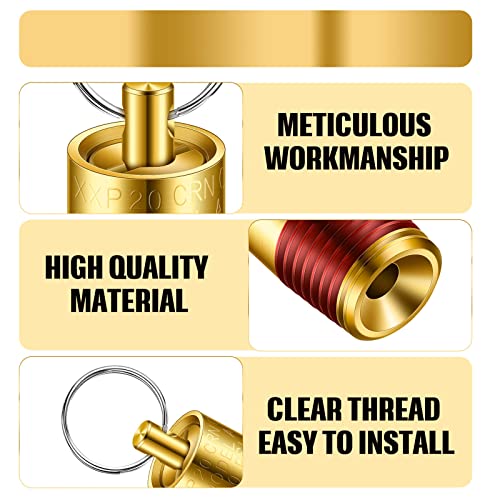 Bonuci 4 Pcs 1/4" Male NPT Safety Valve Air Compressor Pressure Relief Brass Safety Check Valve (150 psi Set Pressure) - Image 3