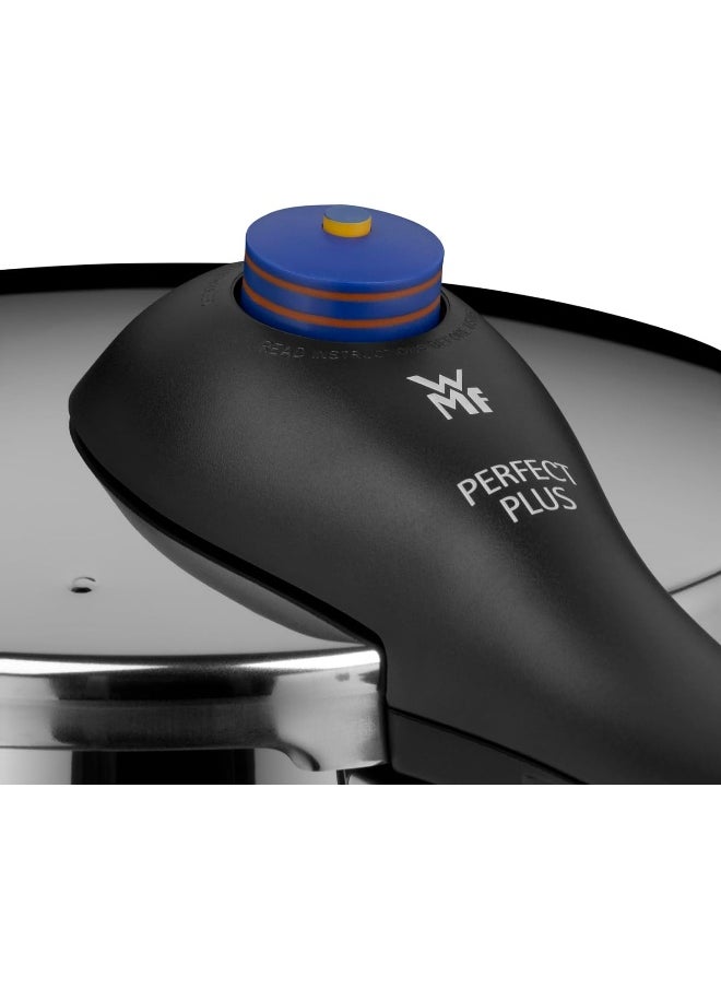 WMF Perfect Plus – Quick Cooker  22 Cm Diameter 4 Litres And A Half With Flame Protection Cromargan Stainless Steel For Induction  - Image 3