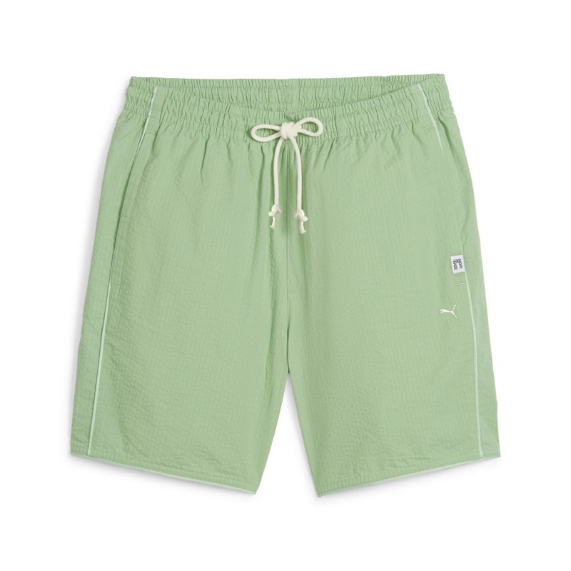 PUMA MMQ Seersucker Shorts - Image 1