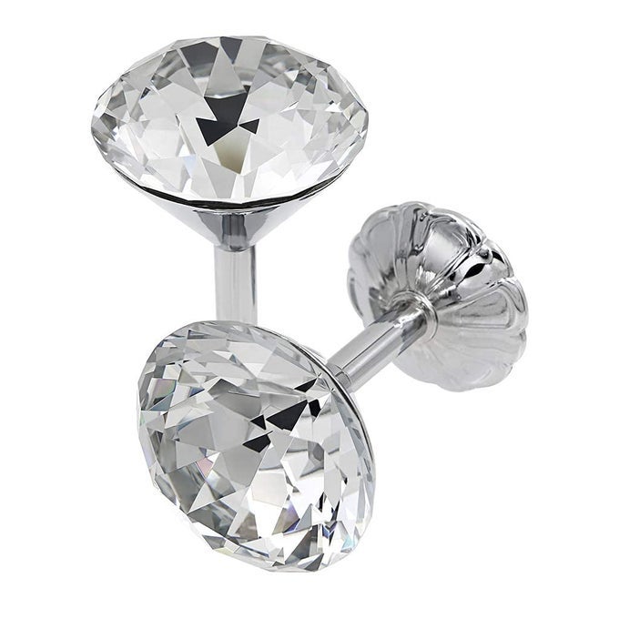 60mm Crystal Curtain Hook Holder Drapery Tie Backs Wall Mounted Window Curtain Holdback Wall Hook Tassel Holder Silver