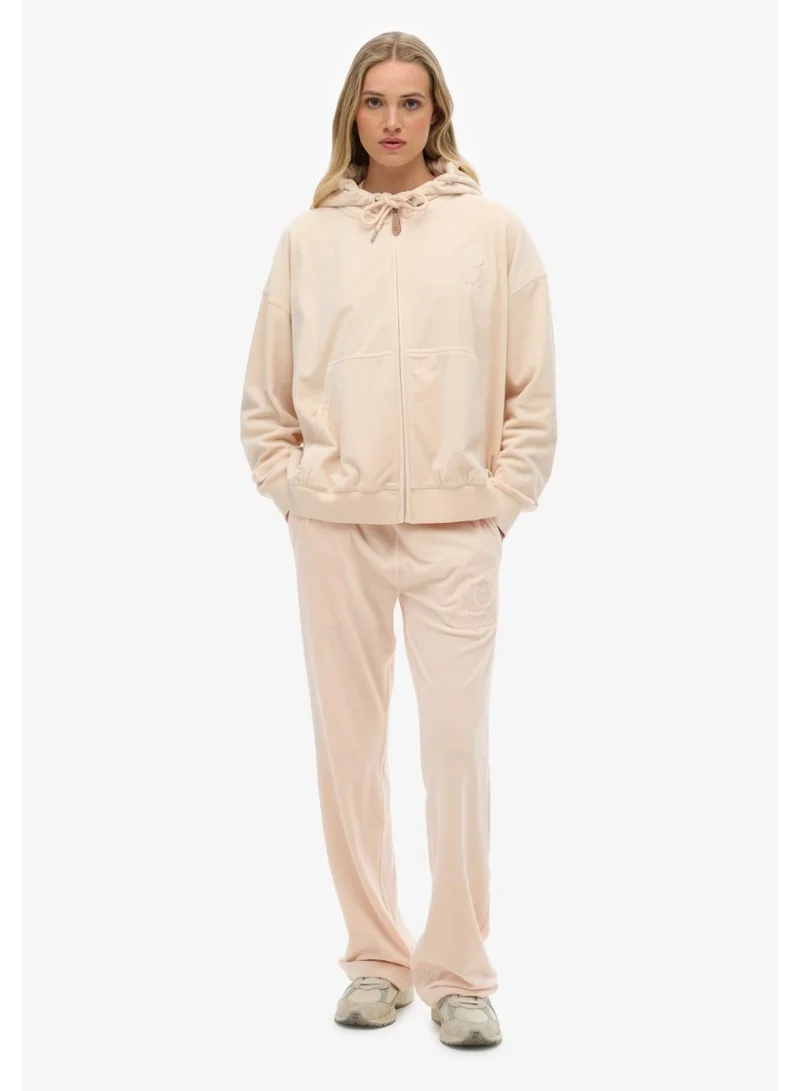 Superdry  Country Club Velour Zip Hoodie for Women | Best Price UAE