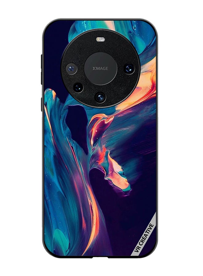 VR CREATIVE Protective Case Cover For Huawei Mate 60 Pro Abstract Design Multicolour - Image 1