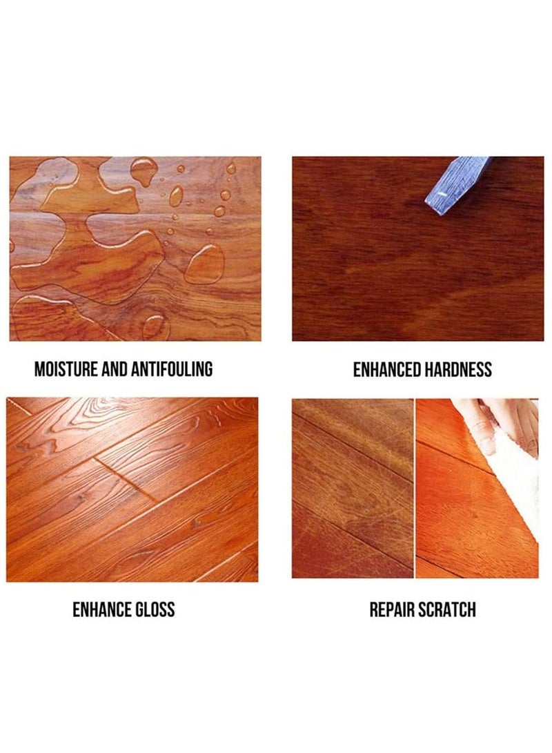 Beeswax Furniture Polish, 80g Natural Wood Polish and Conditioner, Protect and Enhance The Shine, Wood Seasoning Beeswax for Wooden Furniture, Metal, Leather - Image 2