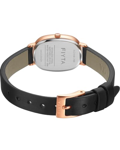 FIYTA Cocoa Series Women's Watch, 2-Hand Quartz, 21mm Oval, 3ATM, Elegant Gift for Women and Loved Ones - Image 3