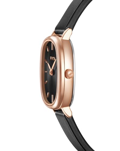 FIYTA Cocoa Series Women's Watch, 2-Hand Quartz, 21mm Oval, 3ATM, Elegant Gift for Women and Loved Ones - Image 2
