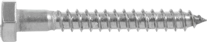 Hillman 832012 1/4 x 3-Inch Stainless Steel Hex Lag Screws, 25-Pack - Image 2